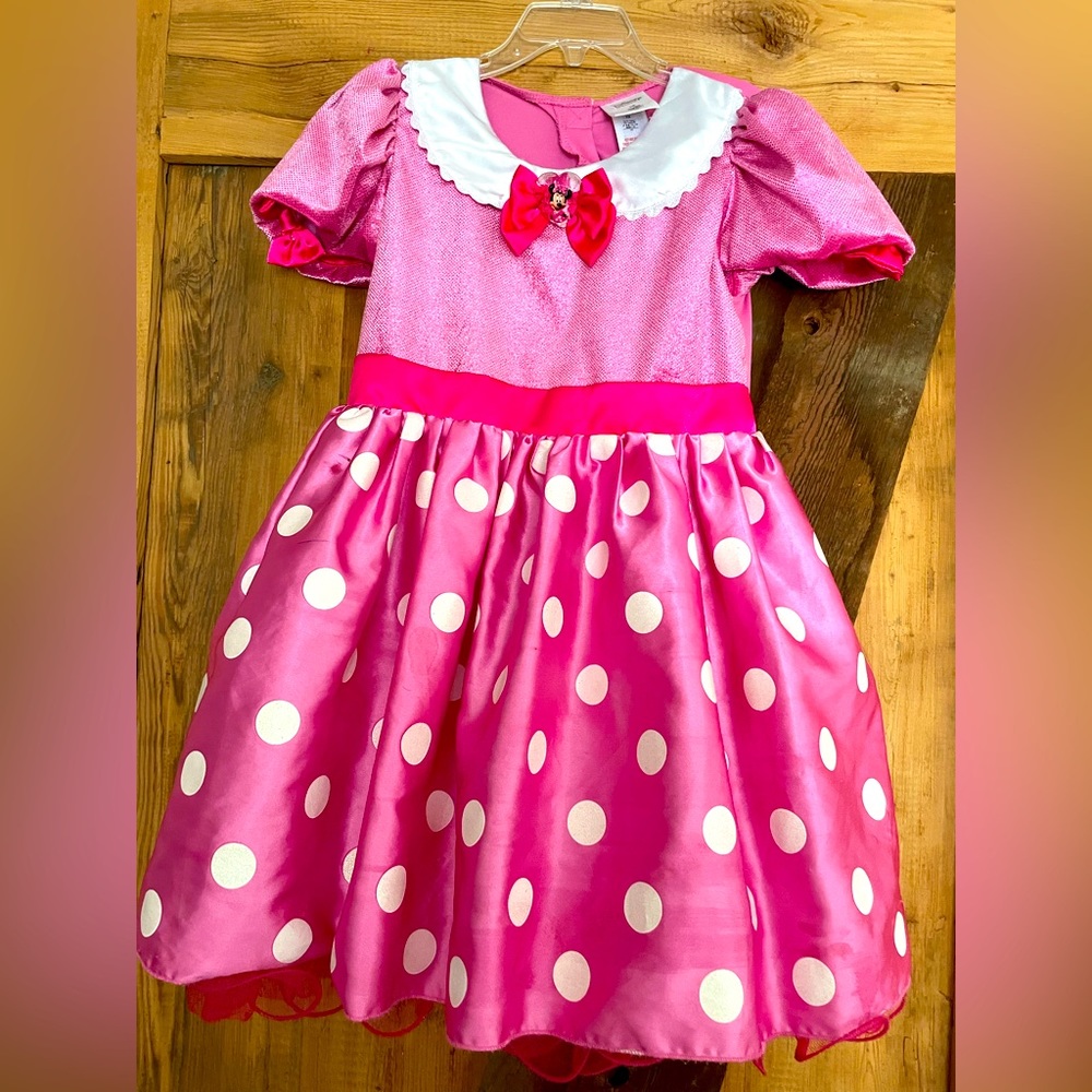 Disney Store Mickey Mouse Dress Size 6-8 .Good condition.Might Fit 4-8